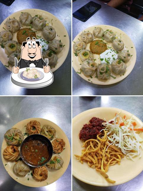 Dumplings at Wosti food corner