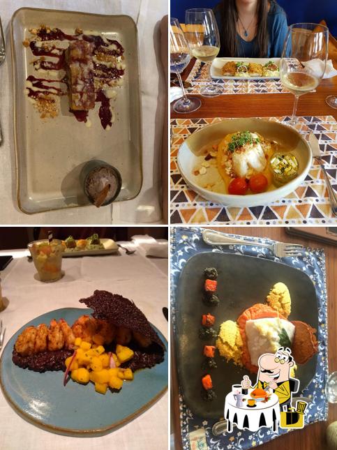 Comida em Restaurante Banana da Terra