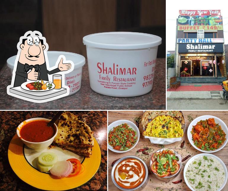 Food at Shalimar Family Restaurant