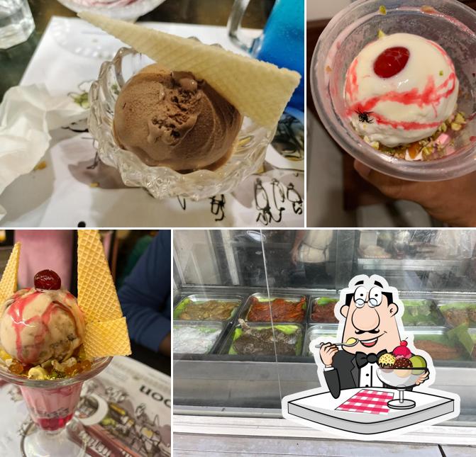 Order one of the sweet dishes