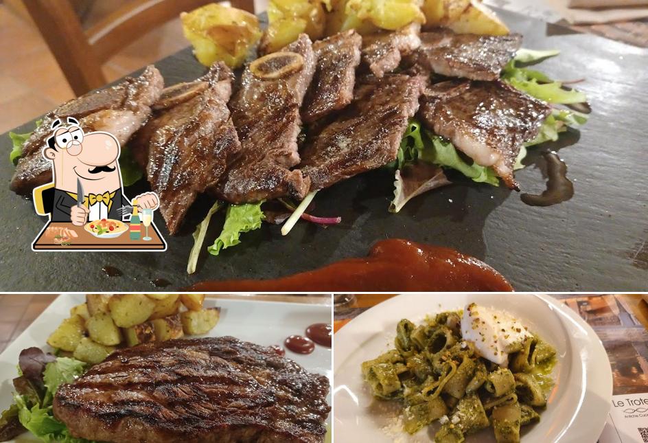 Platti al Pizzeria Braceria Le Trote