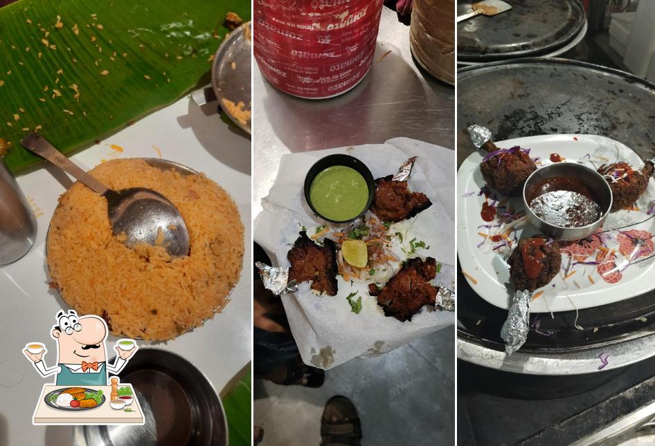 Food at Ambur Star Briyani