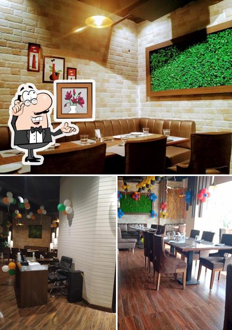 The interior of D' Courtyard Restaurant