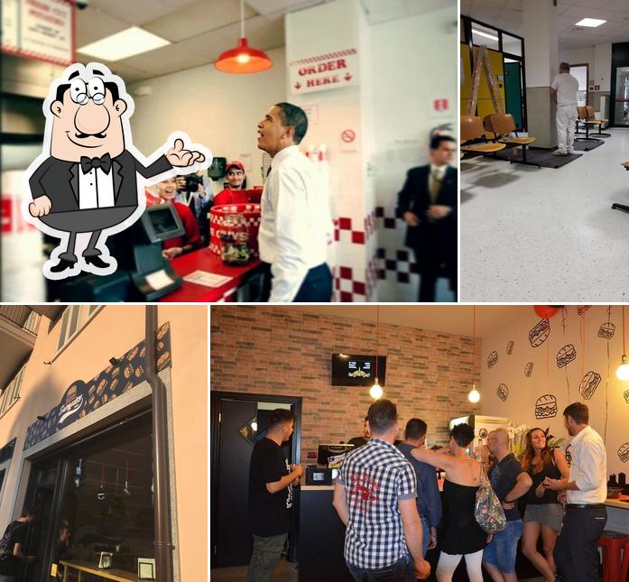 Gli interni di Sanguiss Shop