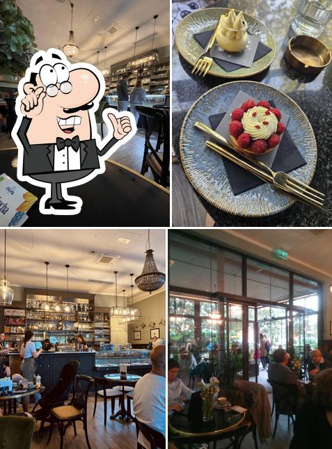 Gli interni di Jolie Petite Patisserie