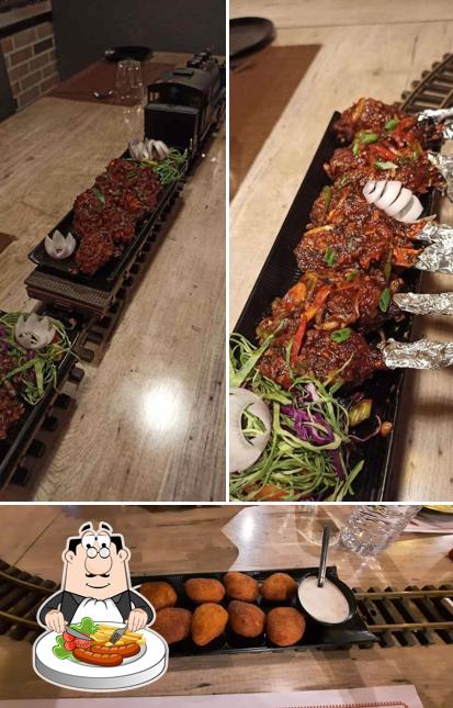 Food at Kaboose Restaurant