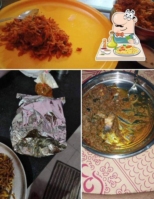 Meals at Kolkata biryani