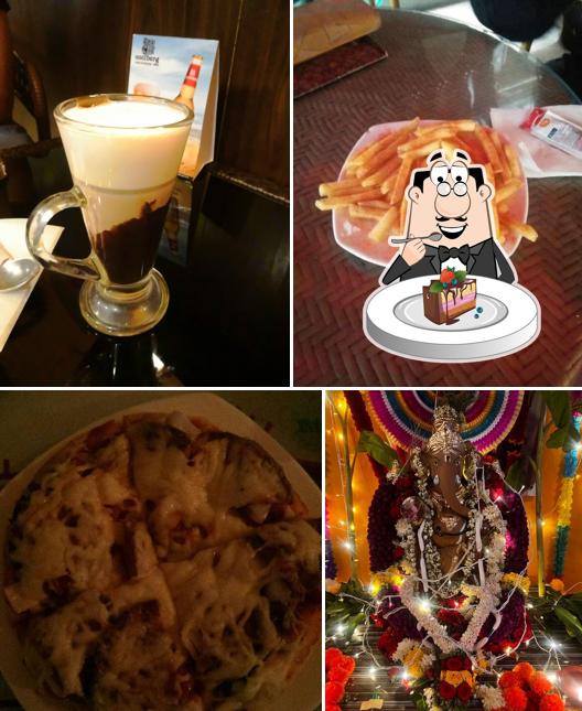 Chocolate cake at Loca Moca Cafe