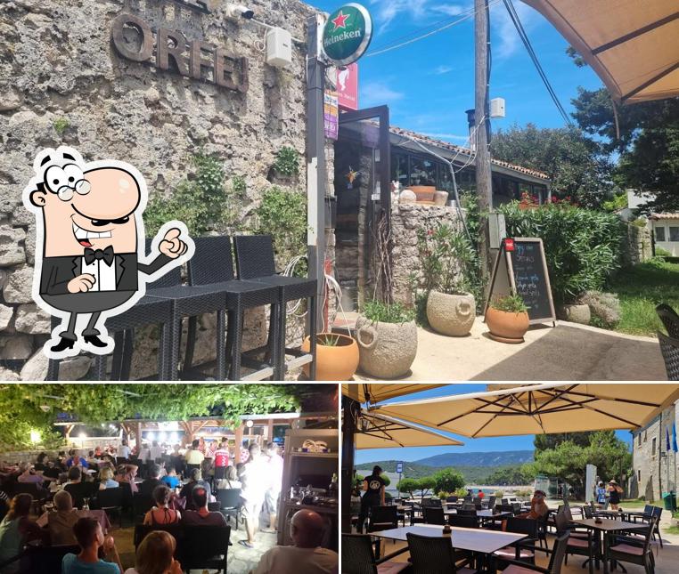 Dai un'occhiata agli interni di Pizzeria Orfej