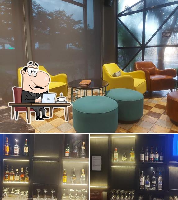 Check out how BG's - Poolside Bar looks inside