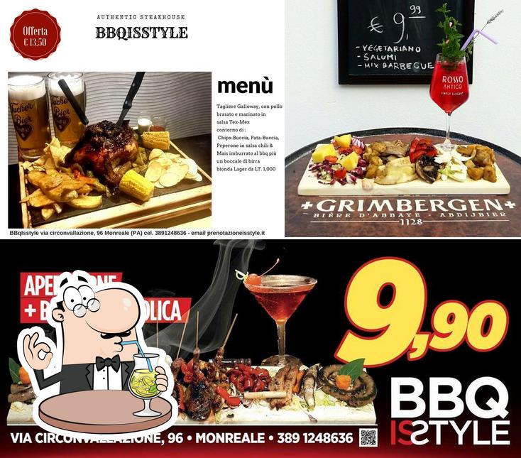 La bevanda e cibo del ristorante