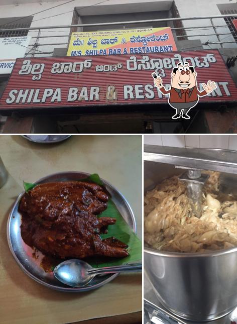 The image of food and exterior at SHILPA BAR AND RESTAURANT