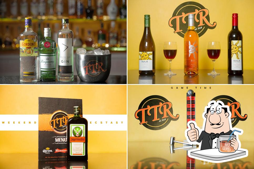 Pick a drink from the menu