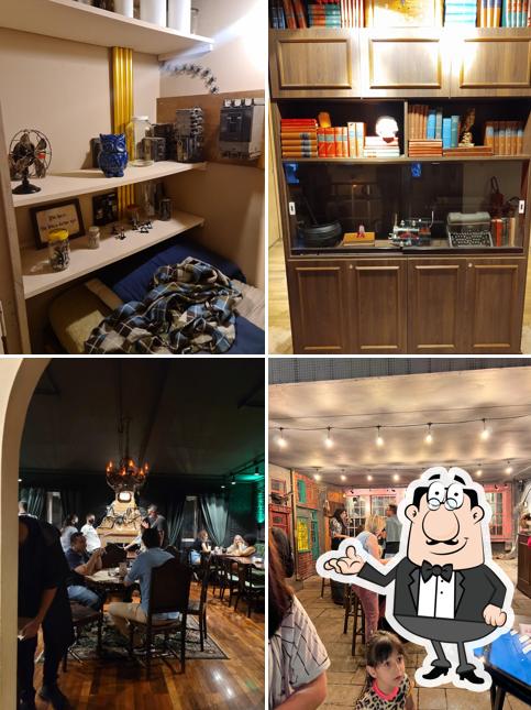 Veja imagens do interior do Beco Hexagonal