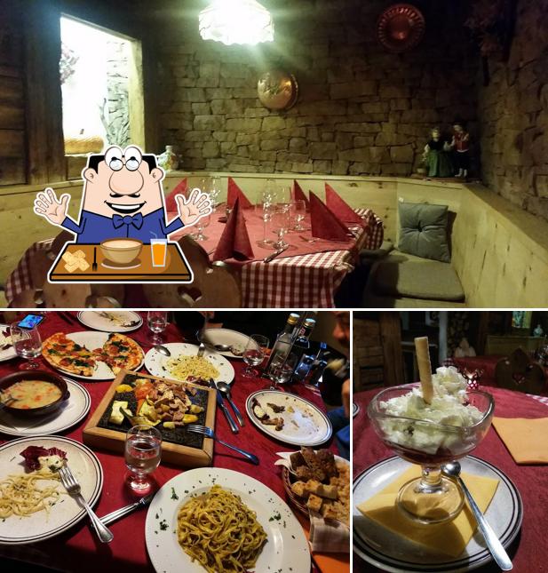 Questa è la foto che presenta la cibo e interni di Restaurant Bei Monny