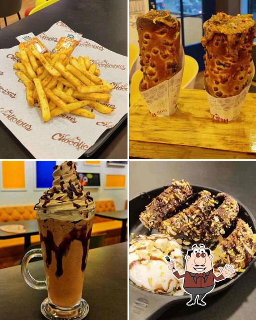 Ice cream at Cafe Chocolicious