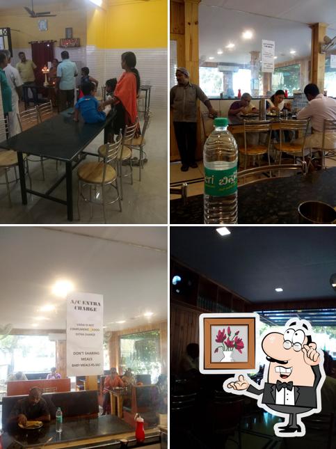 The interior of Hotel Udupi Kitchen