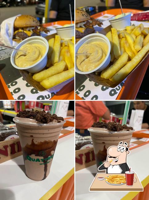 Batata frita em Quattro Hamburgers