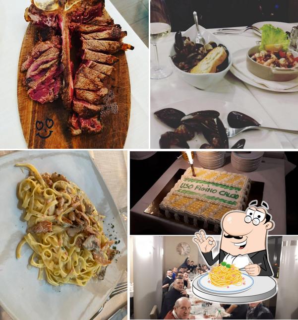 Spaghetti alla carbonara al Le Piazze di Zio Fò