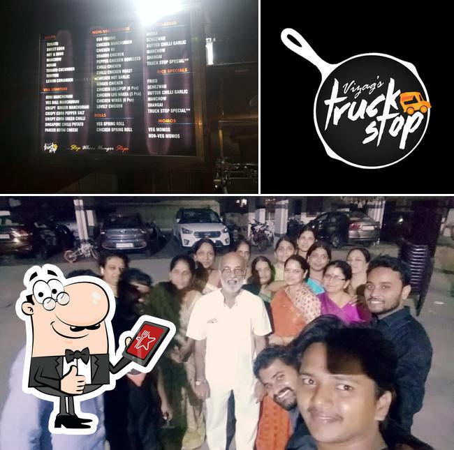 Here's a photo of Vizag's Truck Stop
