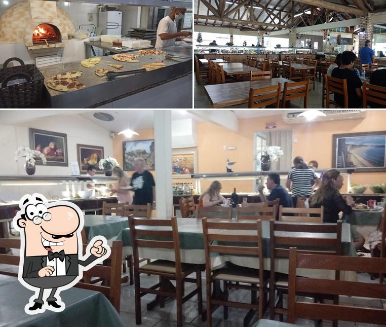 Veja imagens do interior do Restaurante Dom Alberto