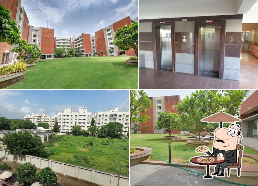 Enjoy the view at the outside area of Siara Styles Amba Suites