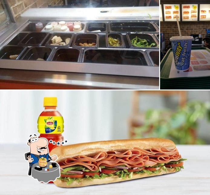 The restaurant's food and beverage