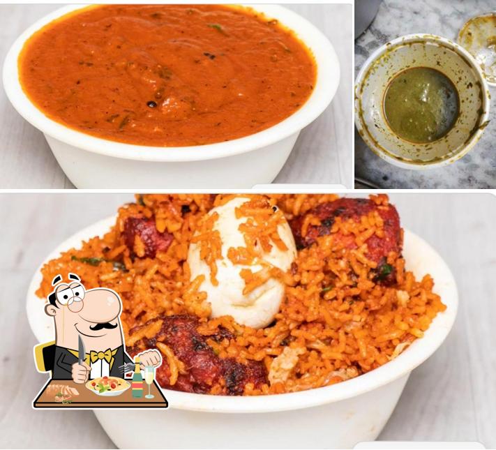 Food at Visitors Restaurant