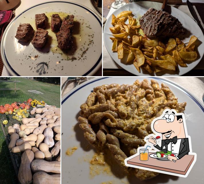 Platti al Agriturismo Il Cucco
