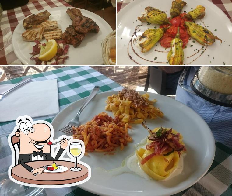 Cibo al Trattoria Della Salute