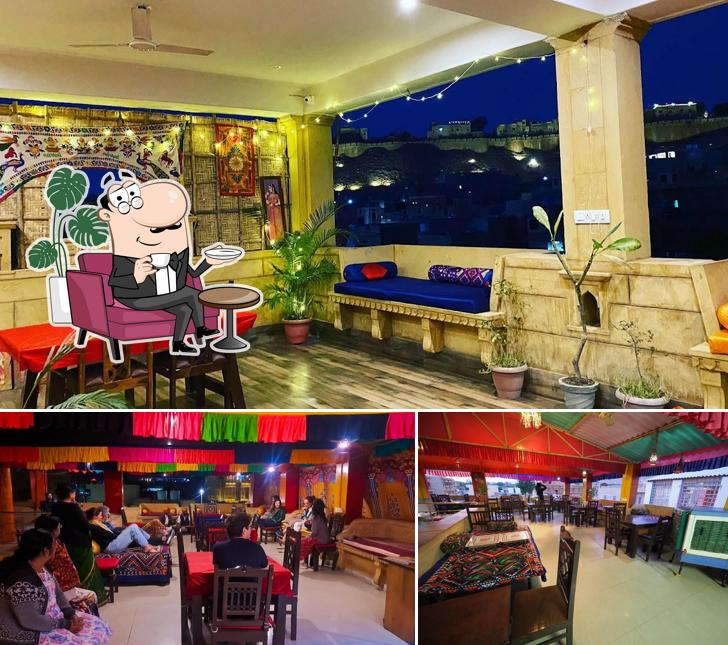 The interior of Tokyo Roof Top Restaurant & café