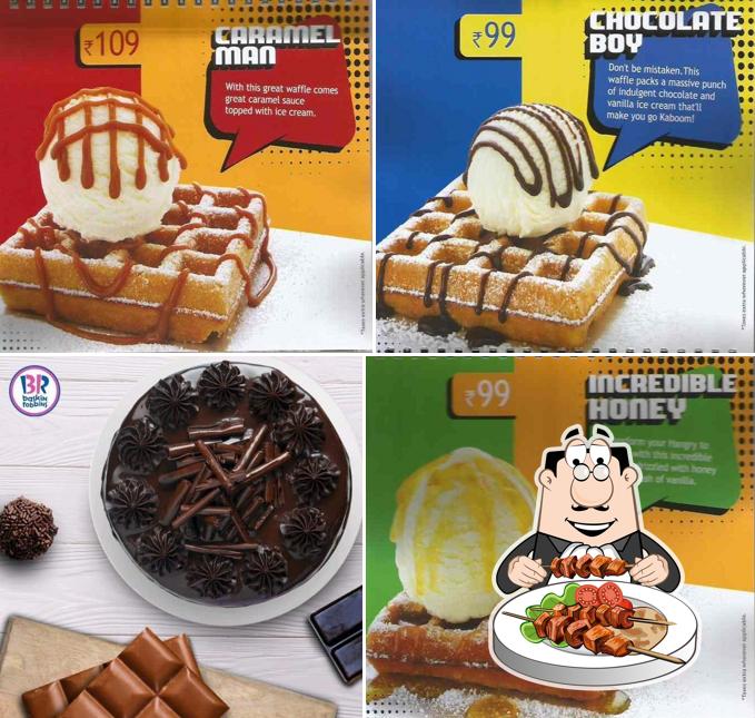 Food at Baskin Robbins - Ice Cream Desserts