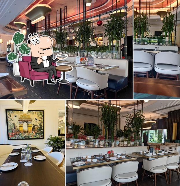 Take a seat at one of the tables at Havemore Restaurant