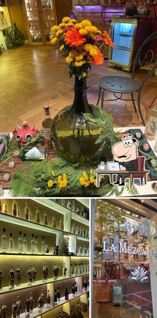 Gli interni di La Mezcaleria