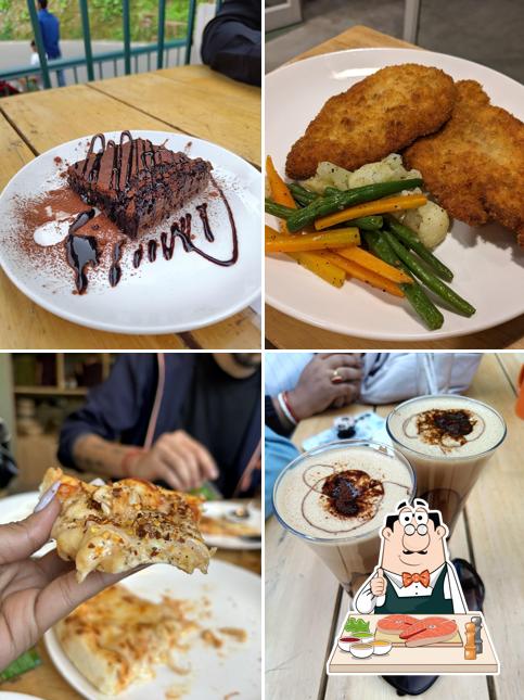 Fish and chips at Lamahatta Cafe