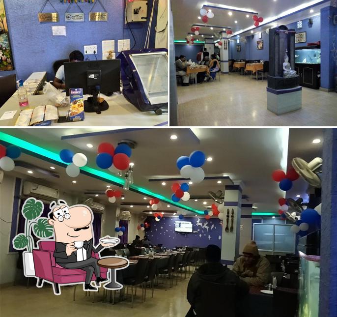 The interior of New Kanha's Kitchen