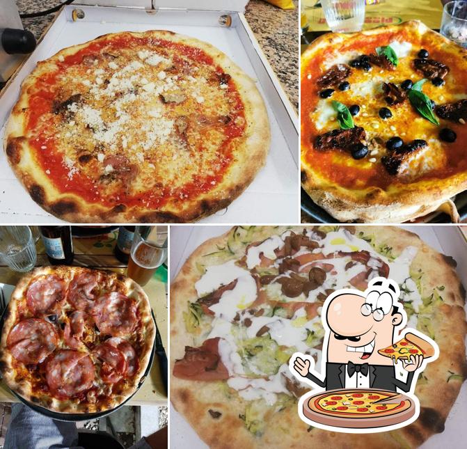 Prenditi tra le svariate varianti di pizza