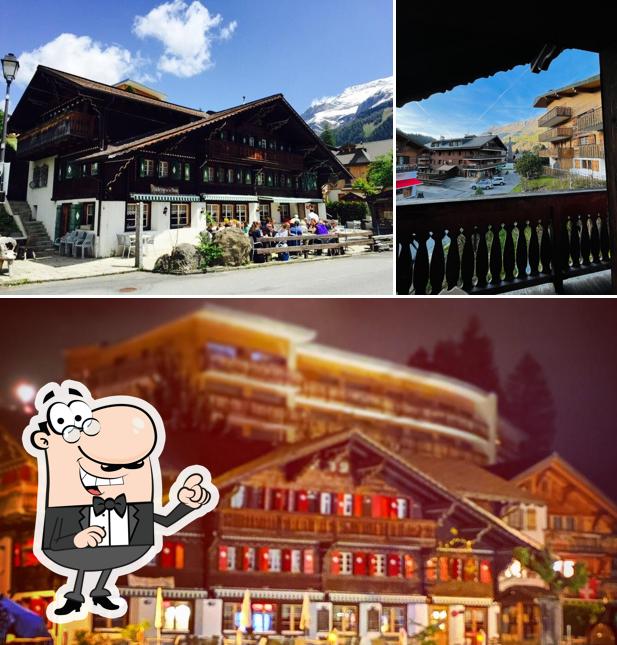 Gli esterni di Auberge de la Poste