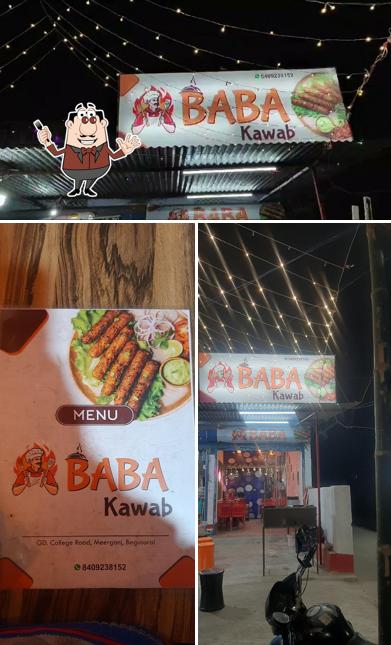 Food at Baba Kawab