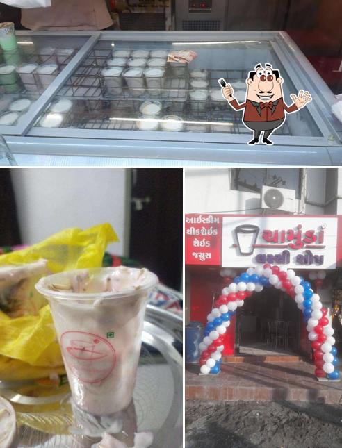 Food at Chamunda the Lassi Shop