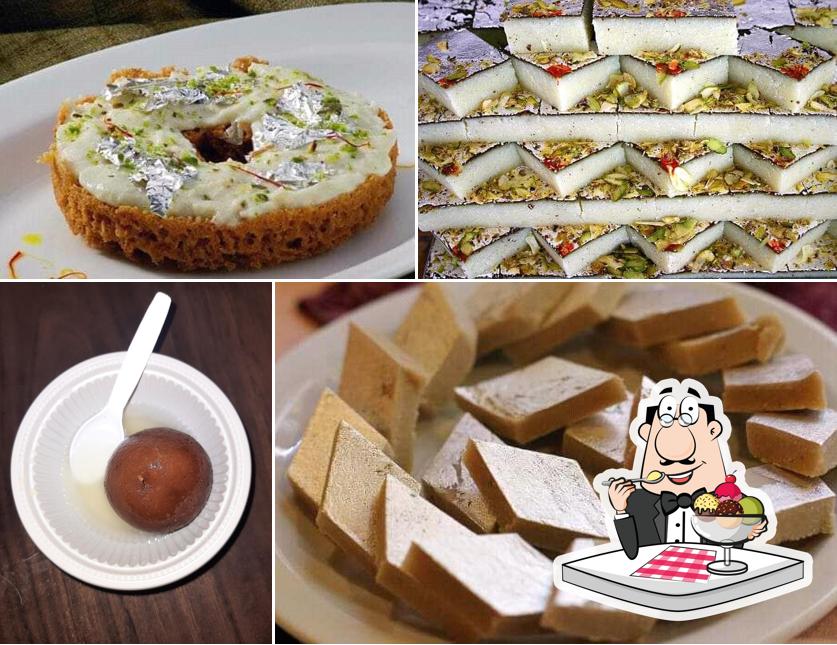 श्री jagannath sweets & snacks offers a range of desserts