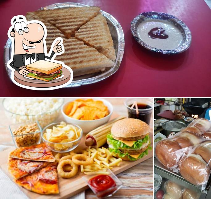 Grilled cheese sandwich at Moolchand Burger Wala