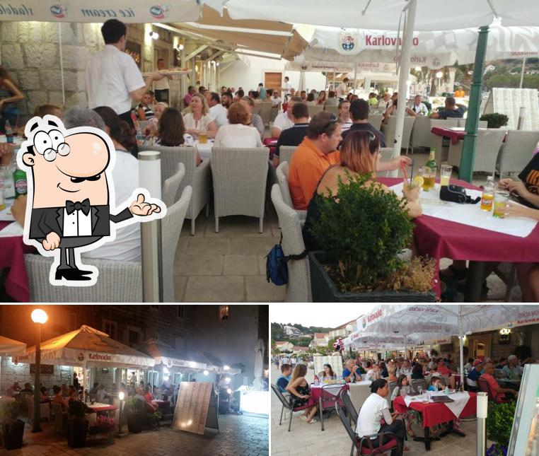 Gli interni di Restaurant Obala