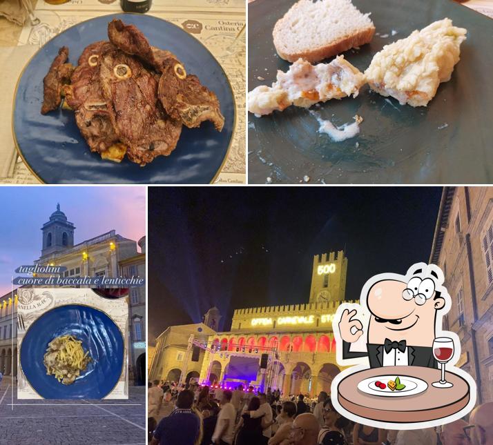 Platti al Cantina Offida