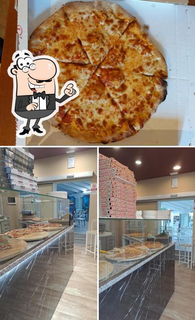 Pizzeria birreria Alla Crociera si caratterizza per la interni e pizza