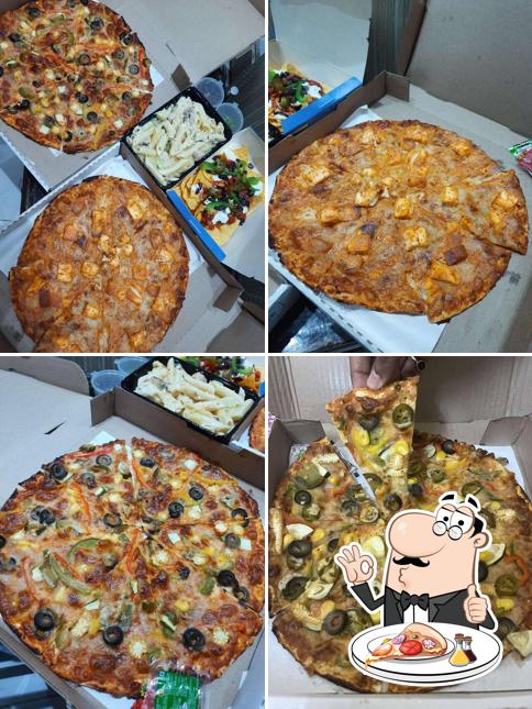 Try out pizza at The Bay Shack