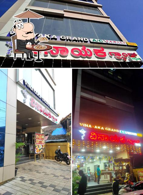 The exterior of VINAYAKA GRAND RESTAURANT