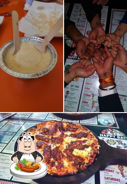 Food at Toons Burgers
