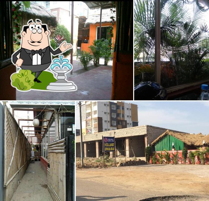 Check out how Ankapur Village A Military Hotel (Hitech City) looks outside