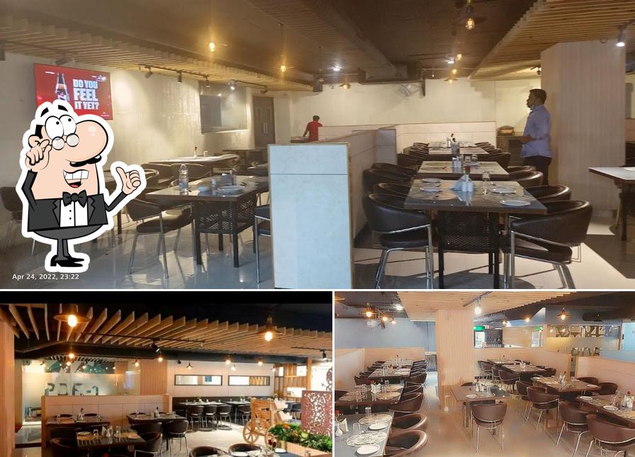 The interior of Blue Jay Family Restaurant
